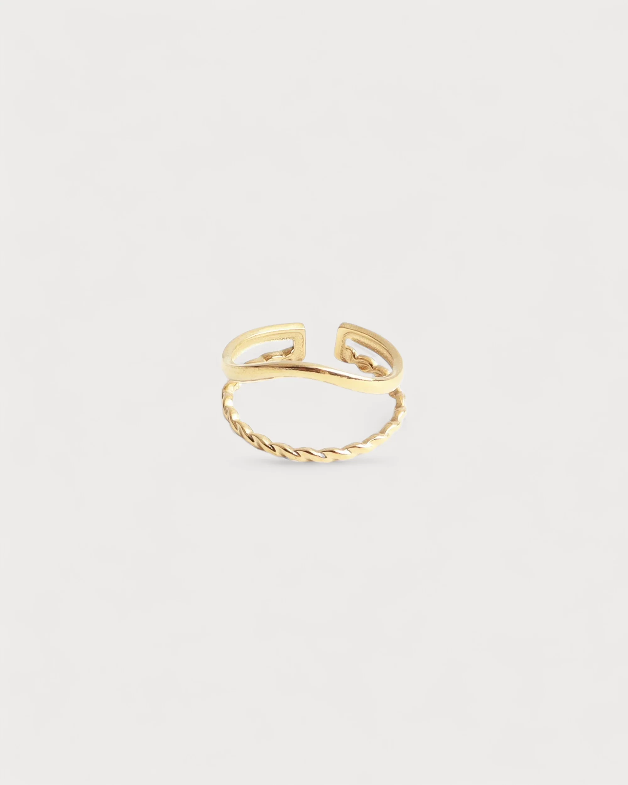 Sascha - Ring - Edelstahl - Verstellbar