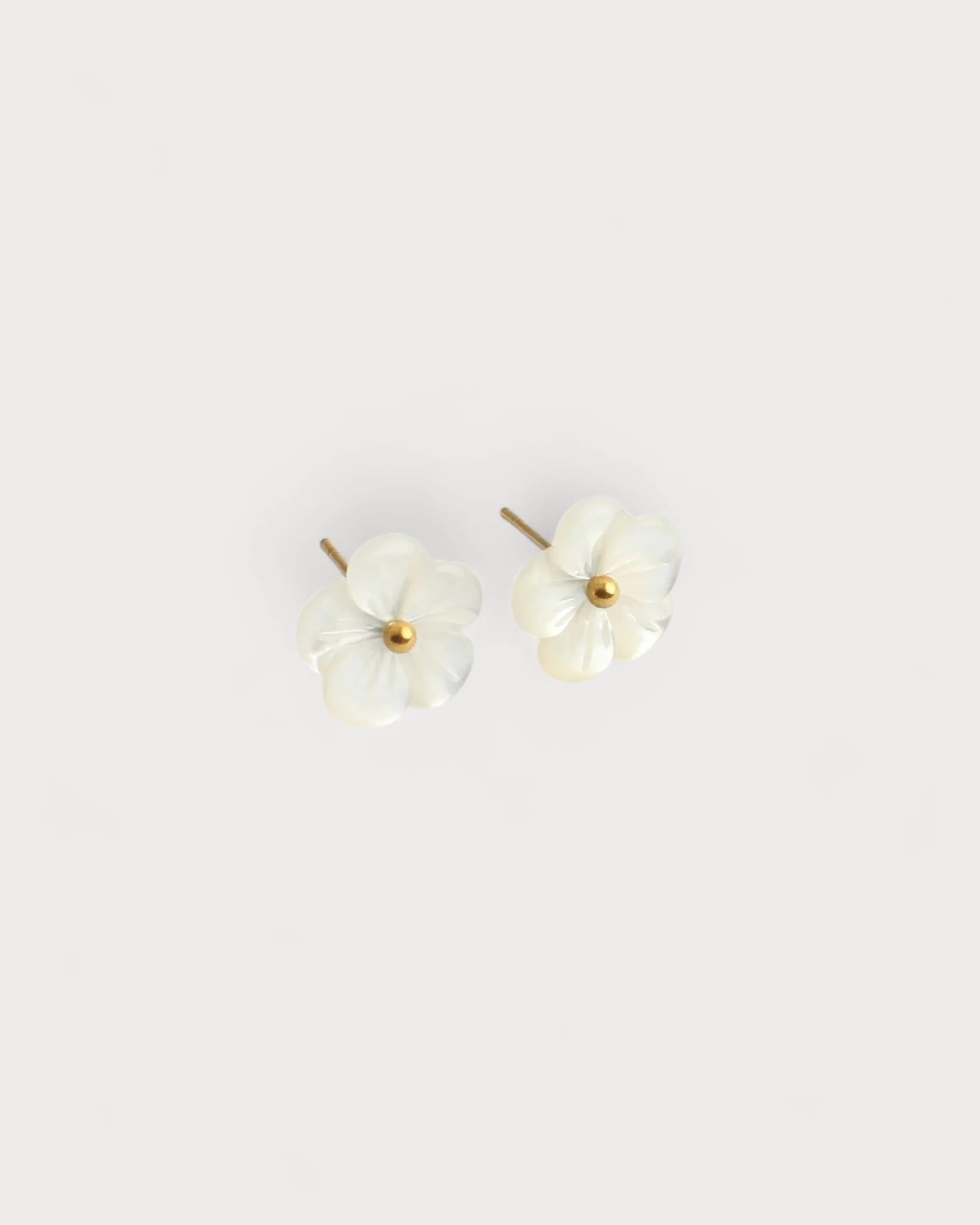 Shell Flower  Ohrstecker - Ohrringe - Edelstahl