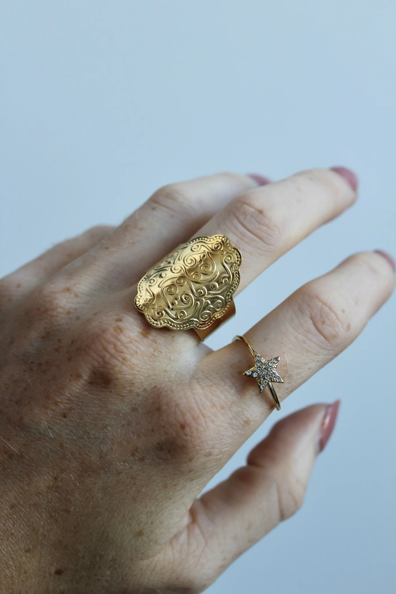 Shining Star - Ring - Edelstahl - Image 2