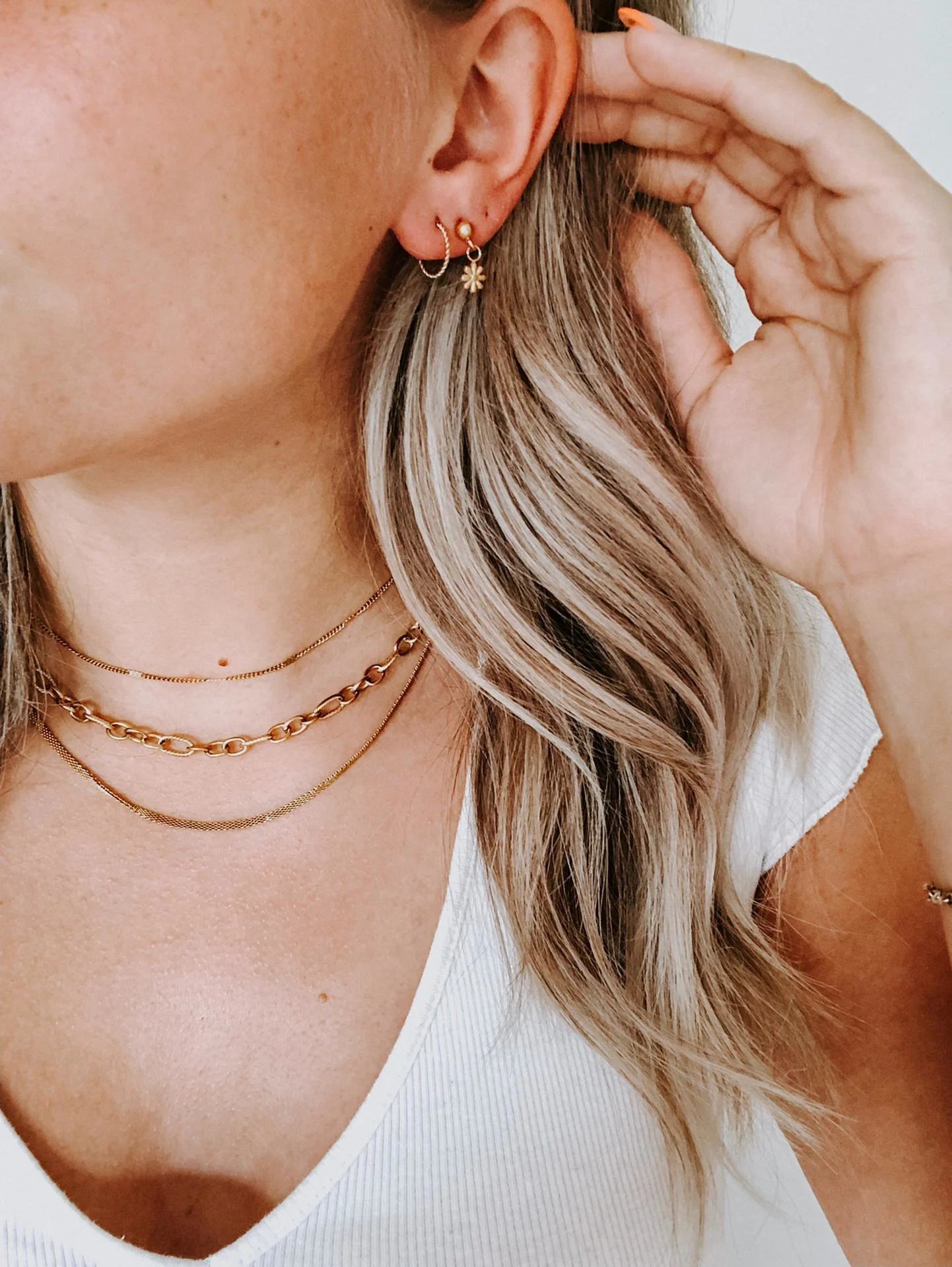 Small Twisted Hoops - Ohrringe - Edelstahl - Image 6