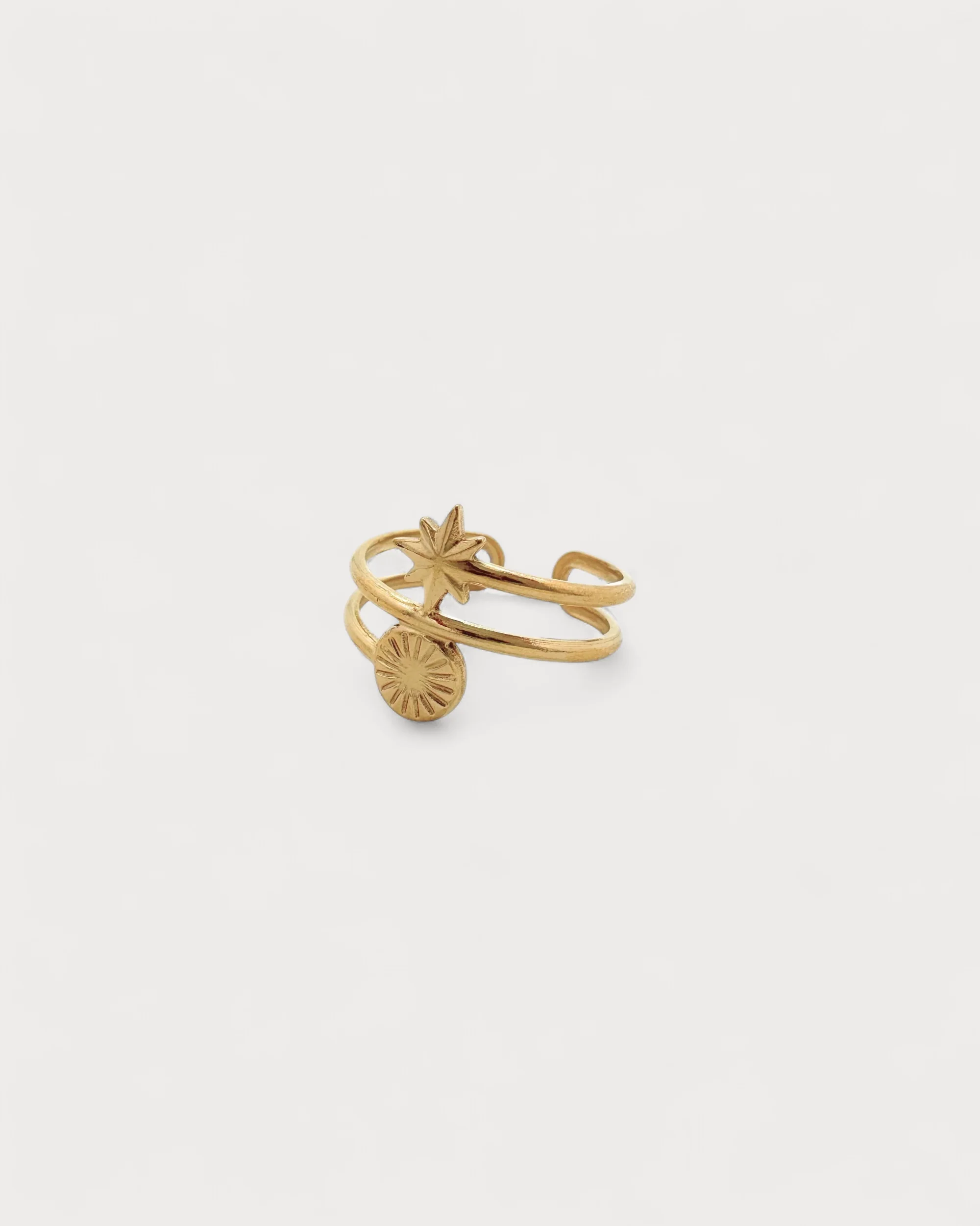 Solaire - Ring - Edelstahl - Einstellbar