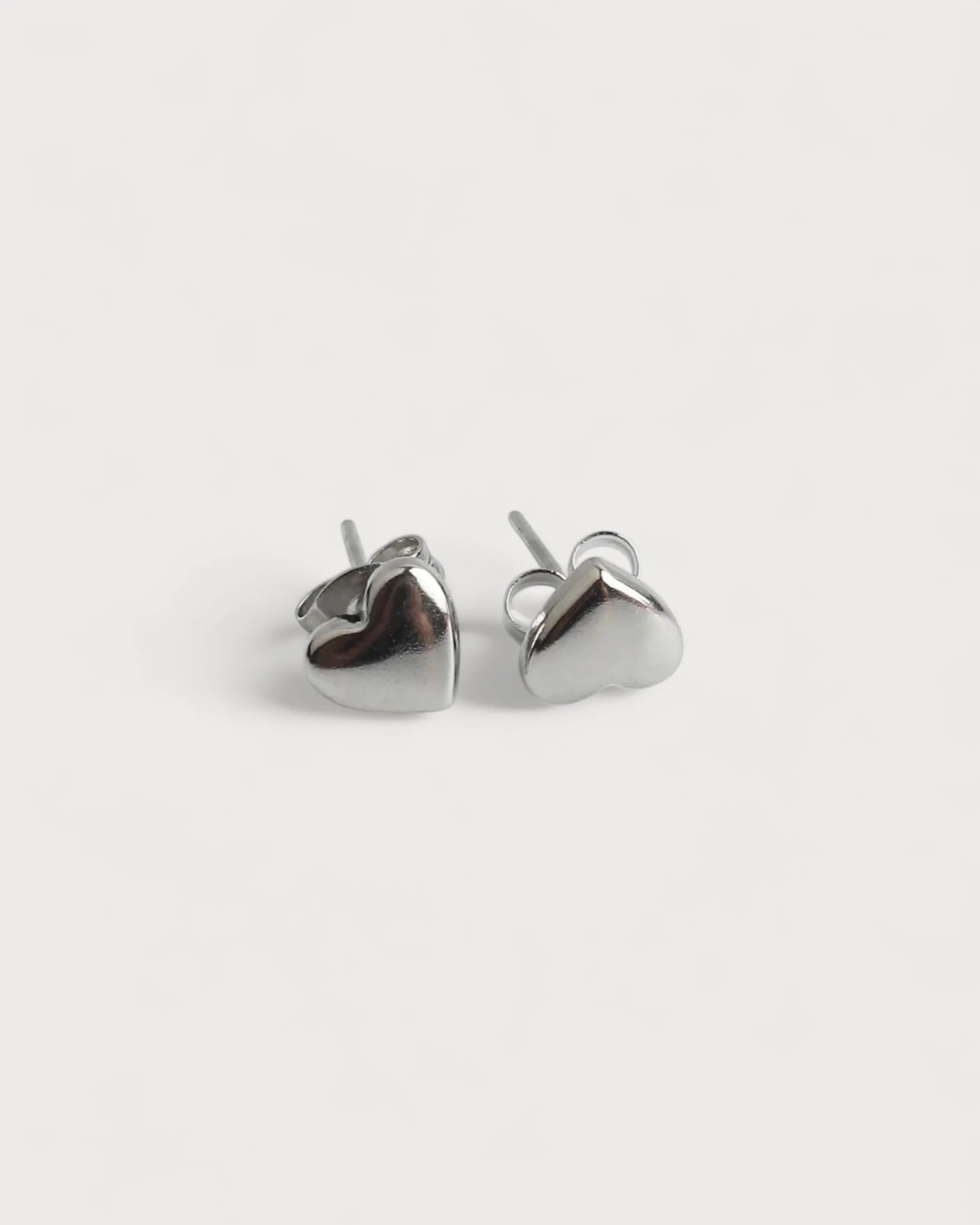 Solid Heart - Ohrstecker - Ohrringe - Edelstahl - Image 5
