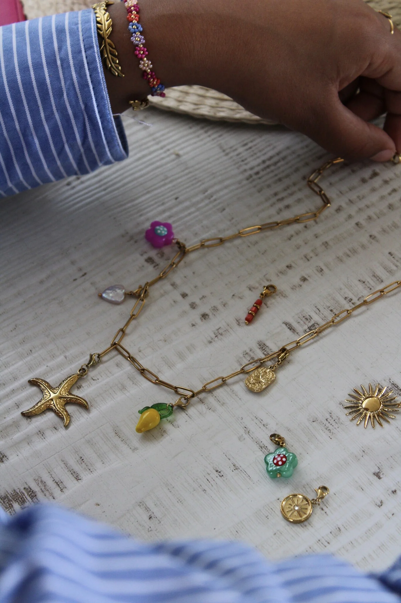 Sora - Charm - Design Your Own - Edelstahl - Image 2