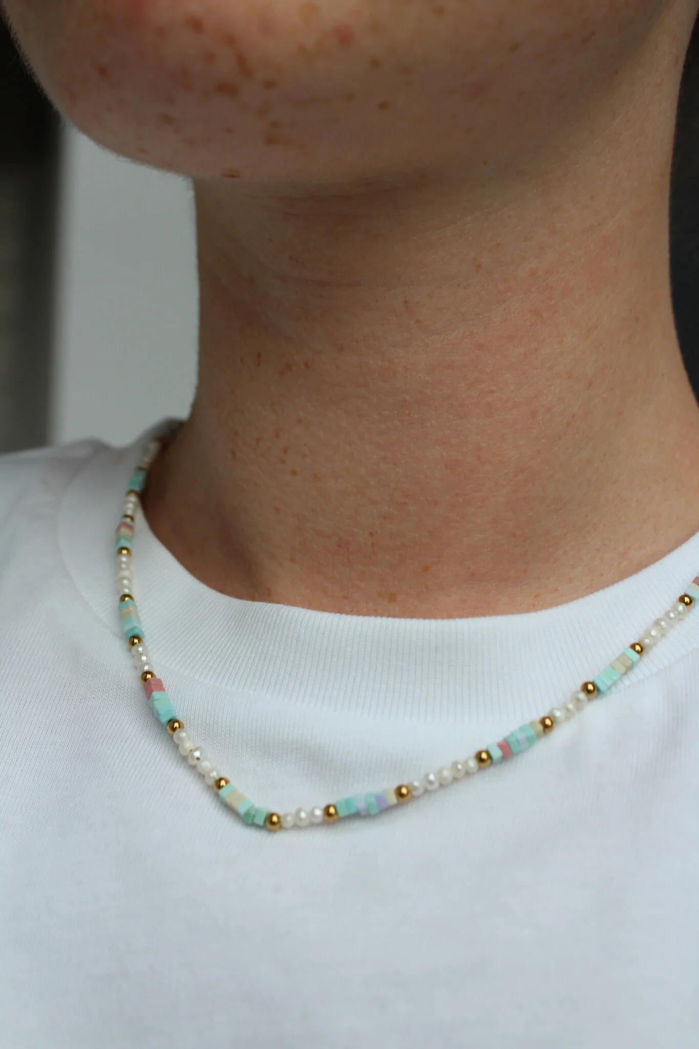 Subtle Pearl - Halskette - Edelstahl - Image 2