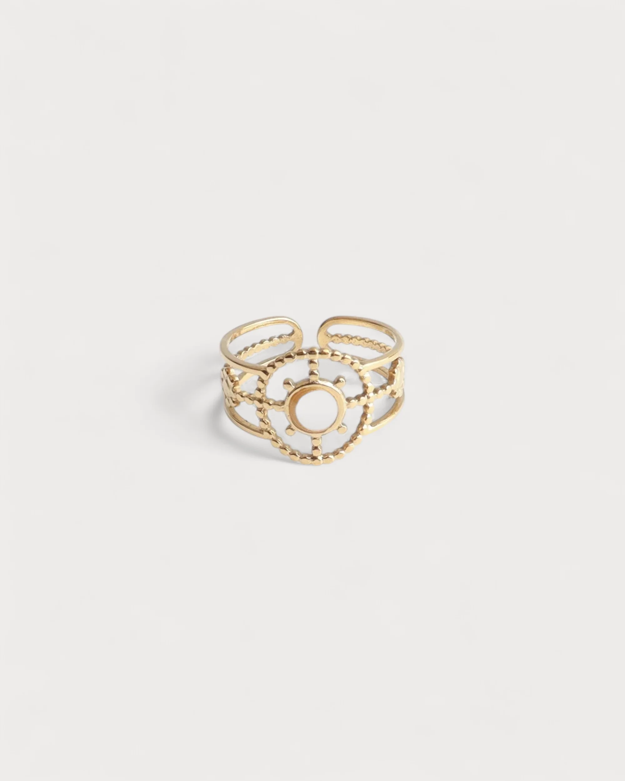 Sonne - Ring - Edelstahl - verstellbar - Image 3
