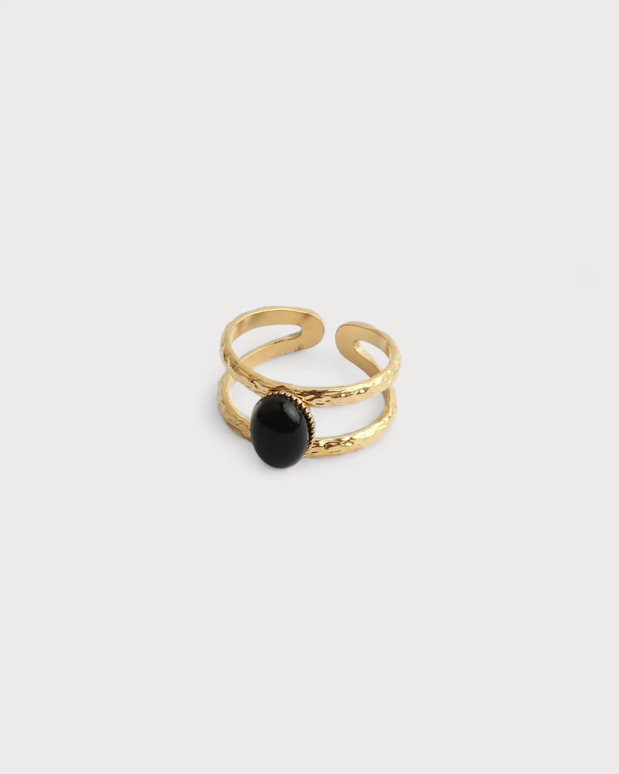 Suzi - Ring - Naturstein - Edelstahl - Verstellbar - Image 3