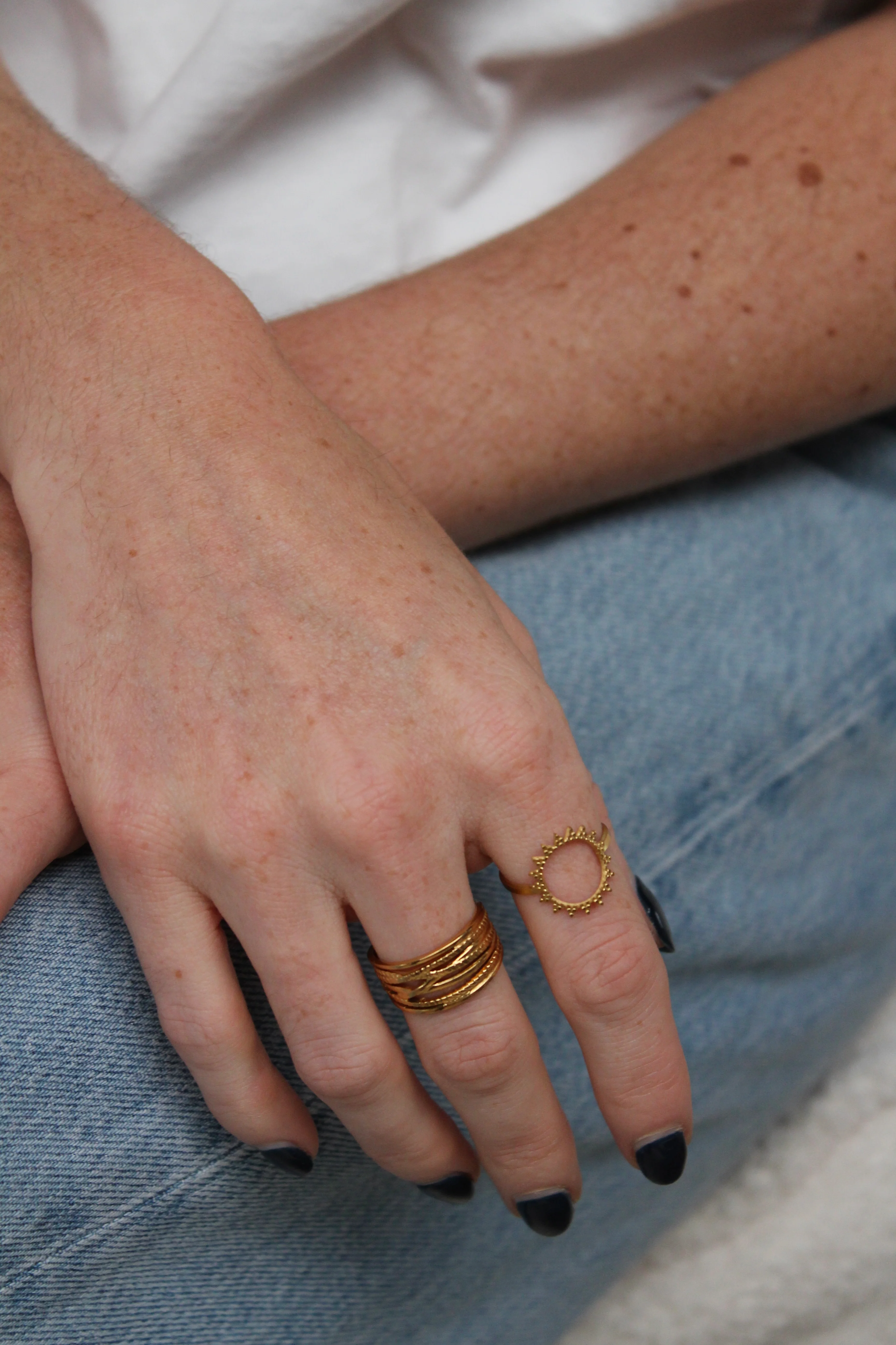 Sweet Sun - Ring - Edelstahl - verstellbar - Image 4