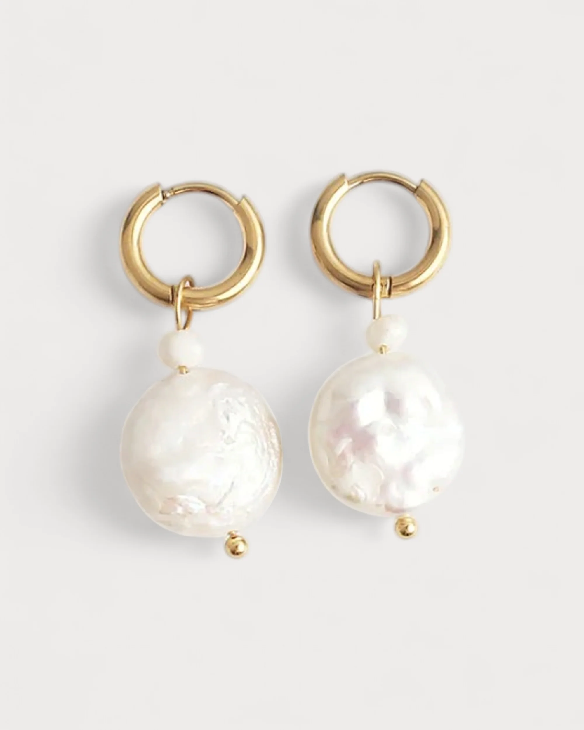 Thalia - Ohrringe - Perle - Edelstahl - Image 3