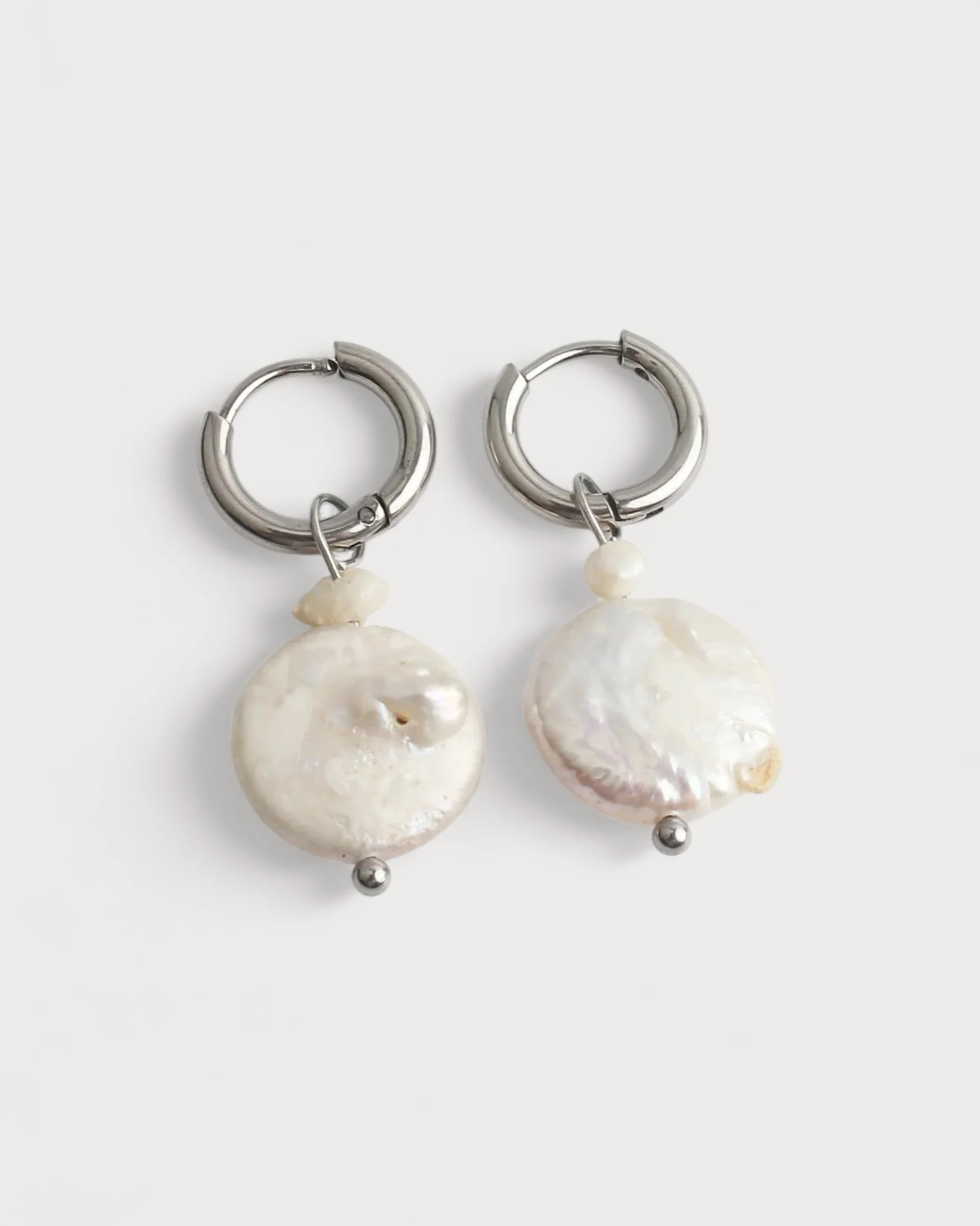 Thalia - Ohrringe - Perle - Edelstahl - Image 5