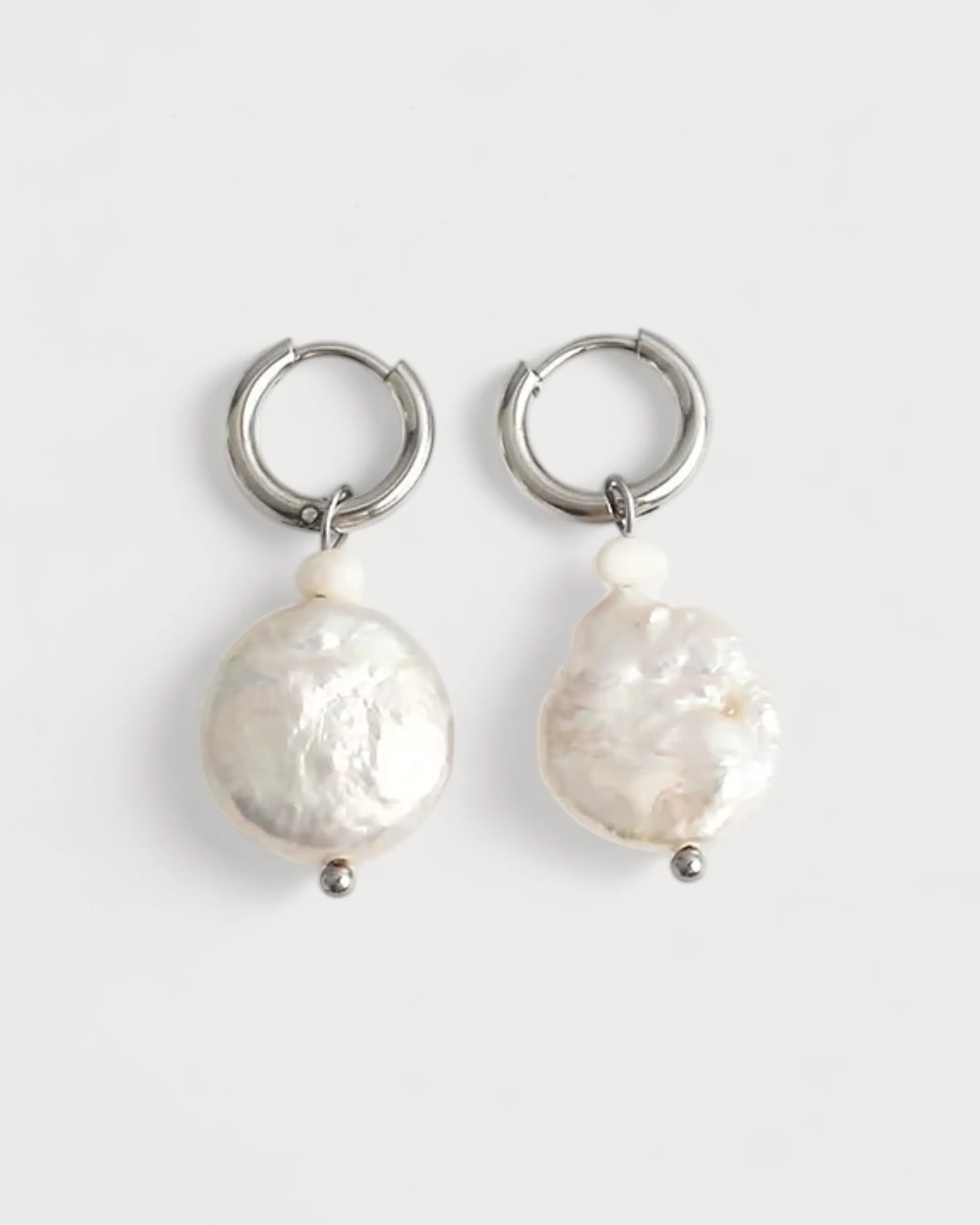 Thalia - Ohrringe - Perle - Edelstahl - Image 6