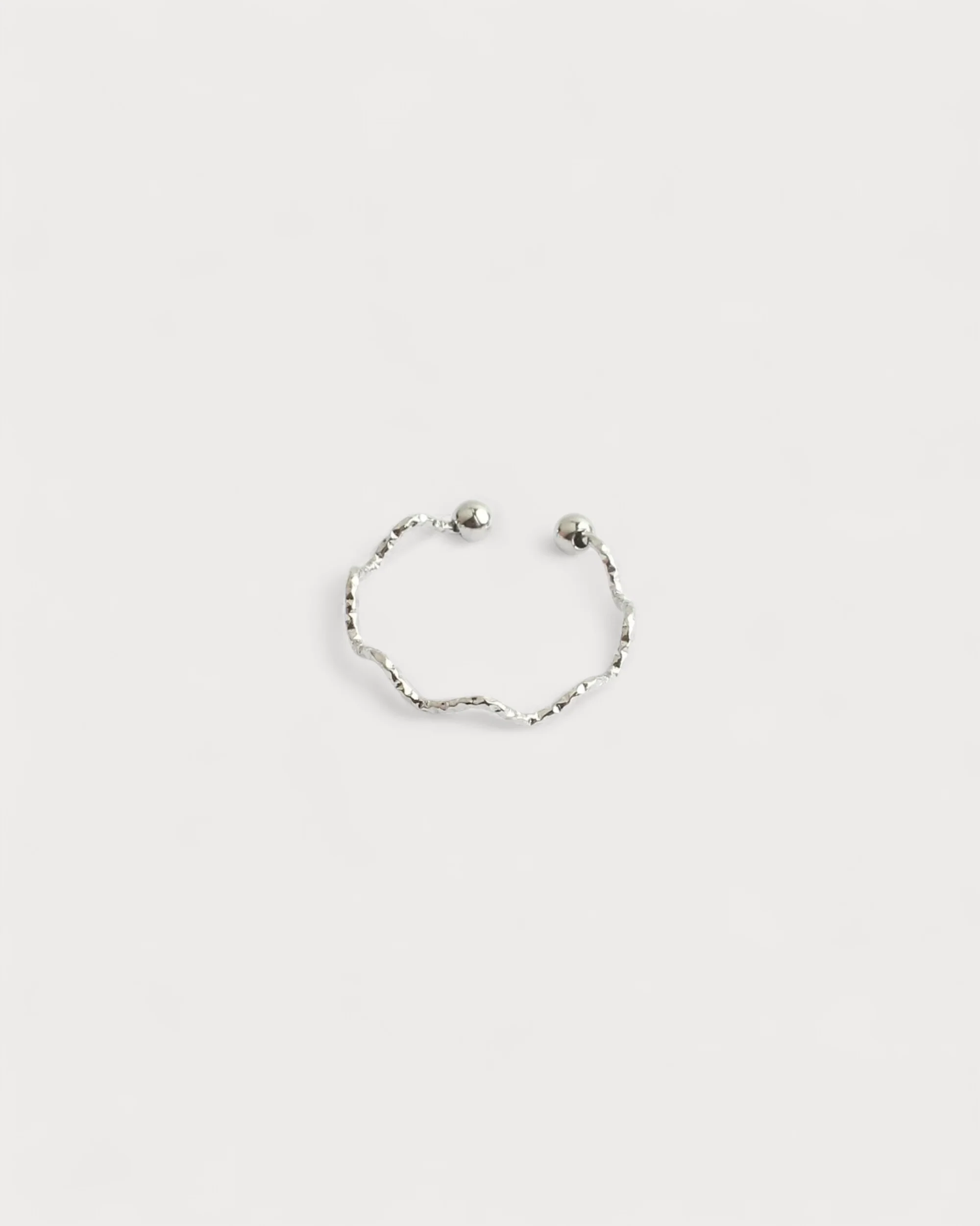 Thin Wave - Ring - Edelstahl - verstellbar - Image 9