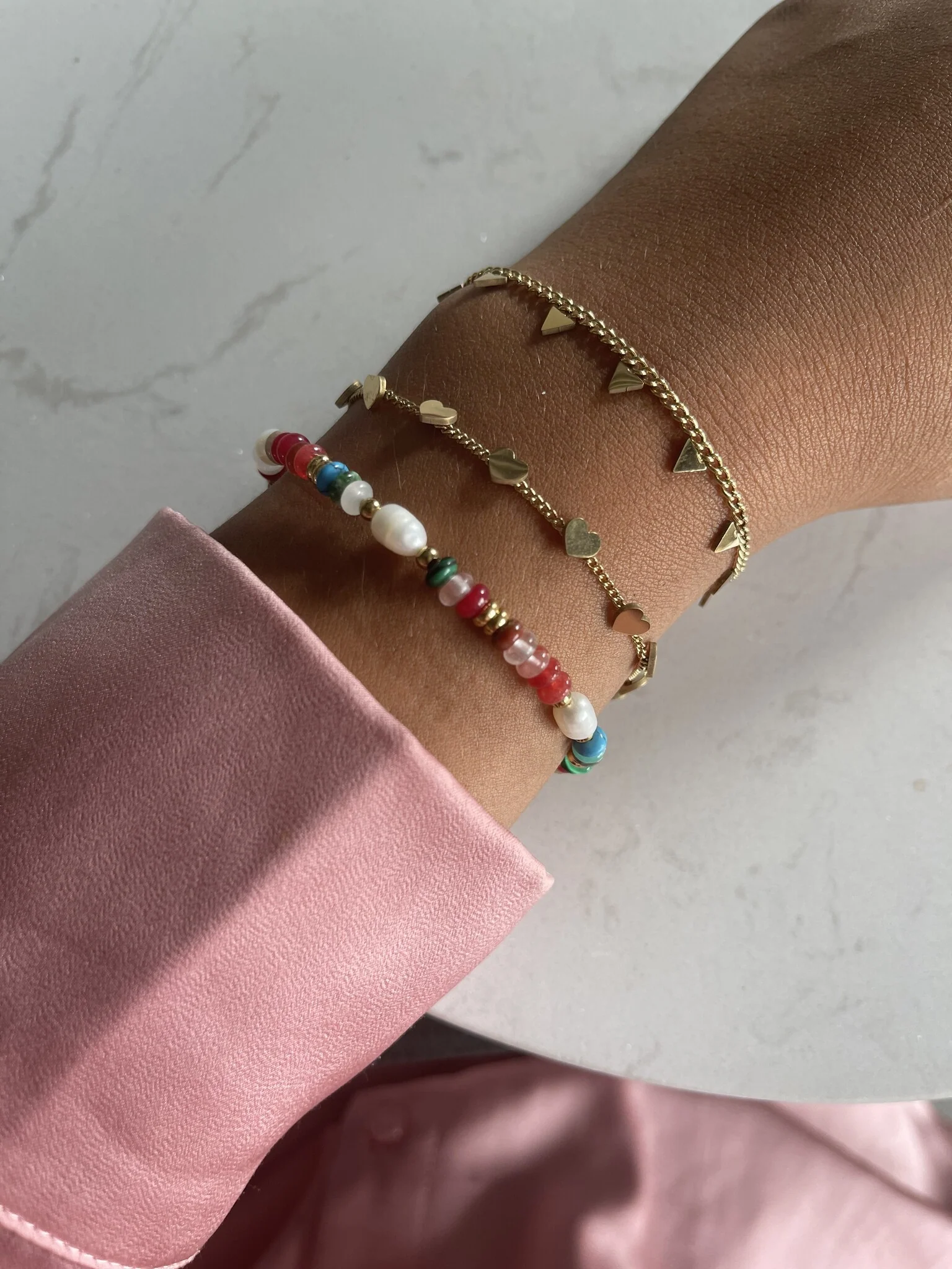 Dreieck - Armband - Edelstahl - Image 3