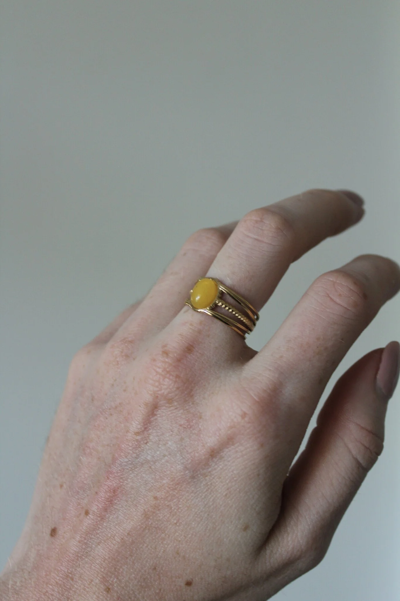 Varia - Ring - Naturstein - Edelstahl - Verstellbar - Image 7
