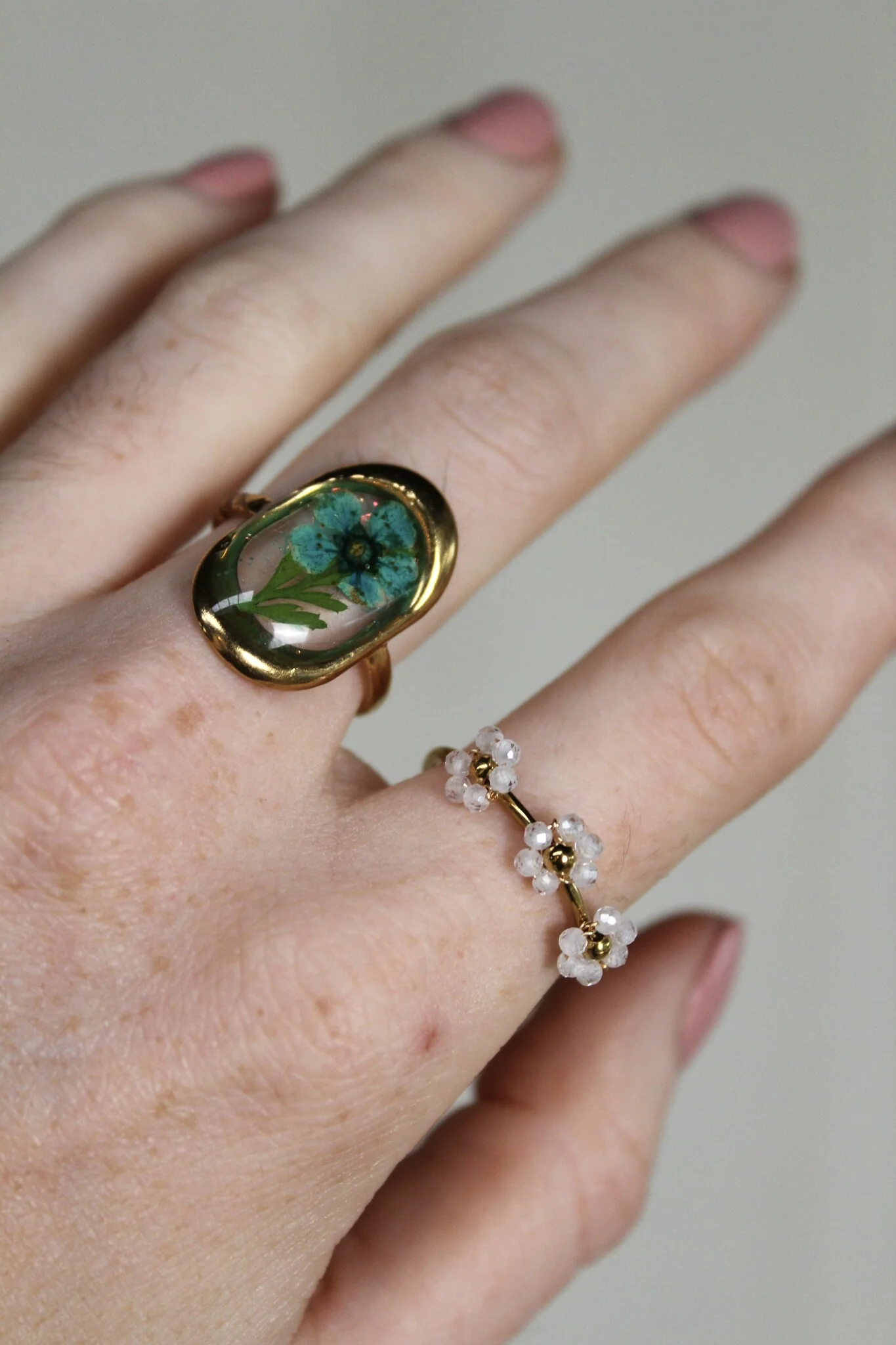 Violet - Ring - Edelstahl - einstellbar - Image 2