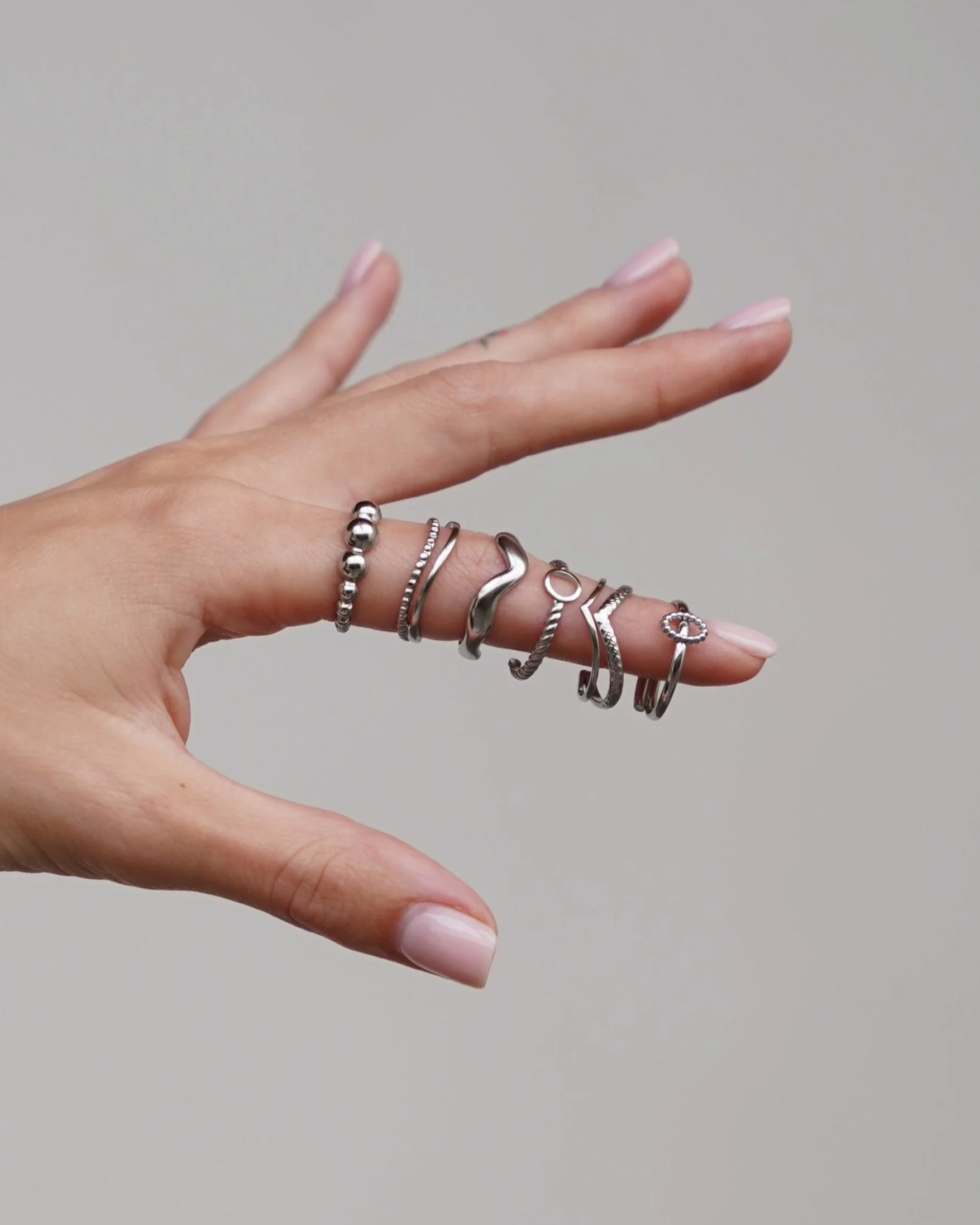 Alita - Ring - Edelstahl - verstellbar - Image 5