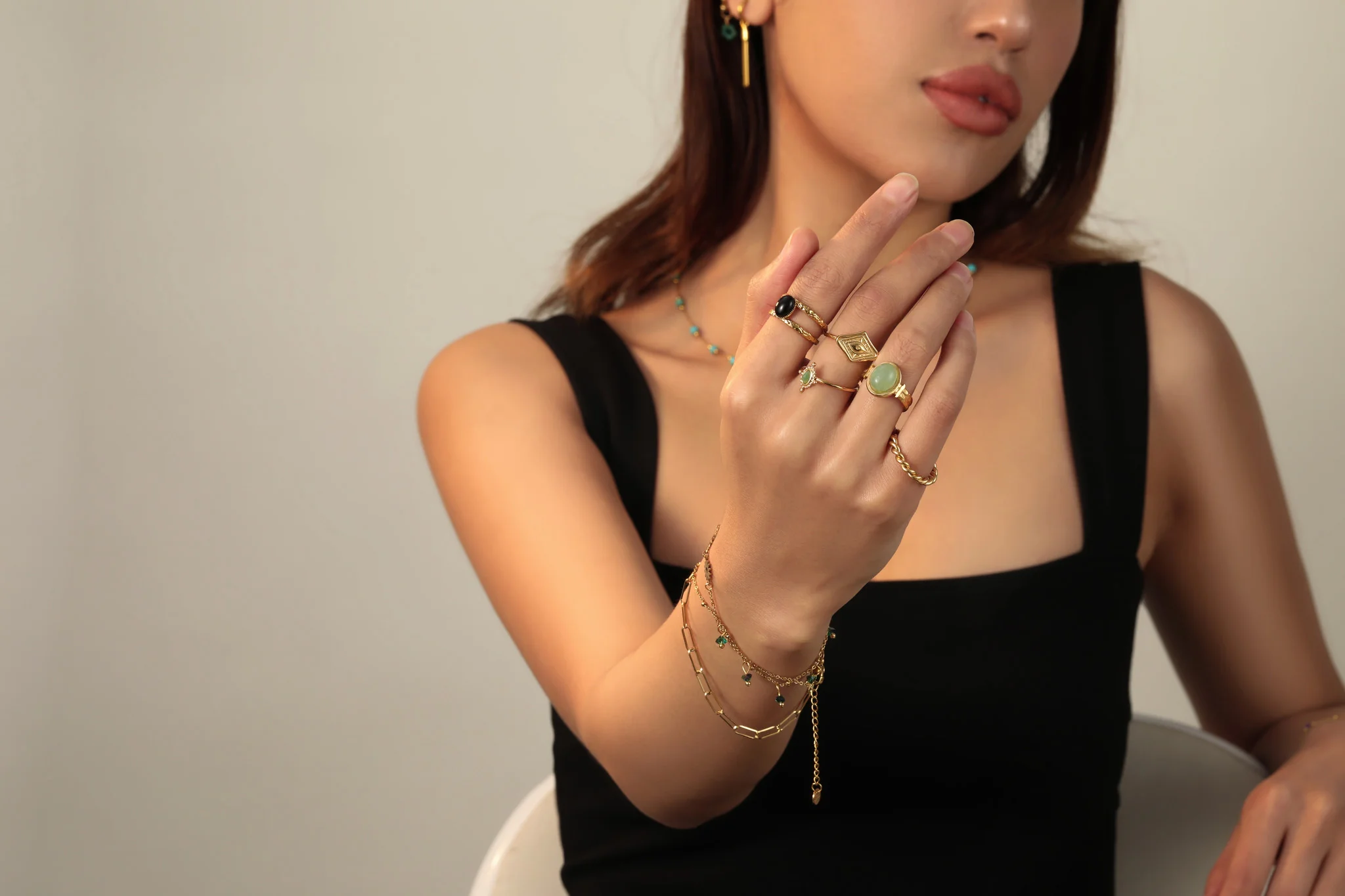 Yara - Ring - Edelstahl - Verstellbar - Image 10