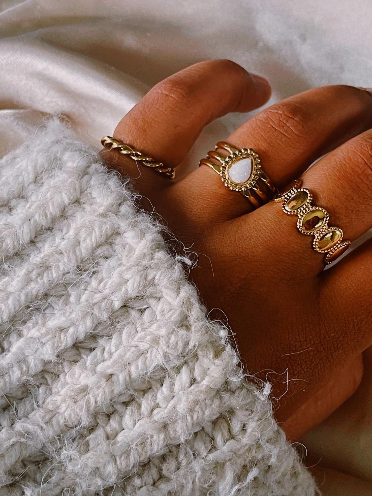 Yara - Ring - Edelstahl - Verstellbar - Image 14