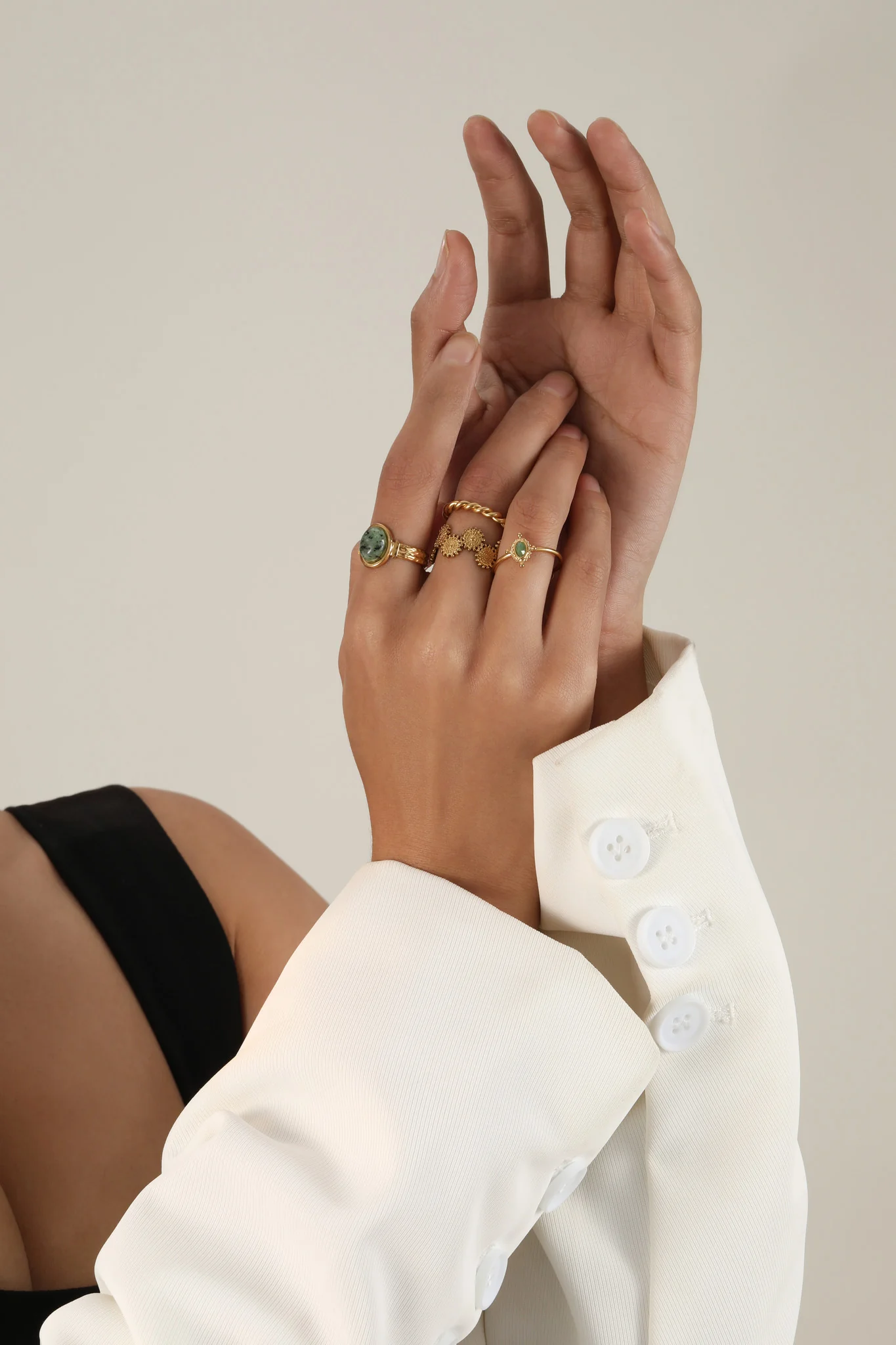Yara - Ring - Edelstahl - Verstellbar - Image 7