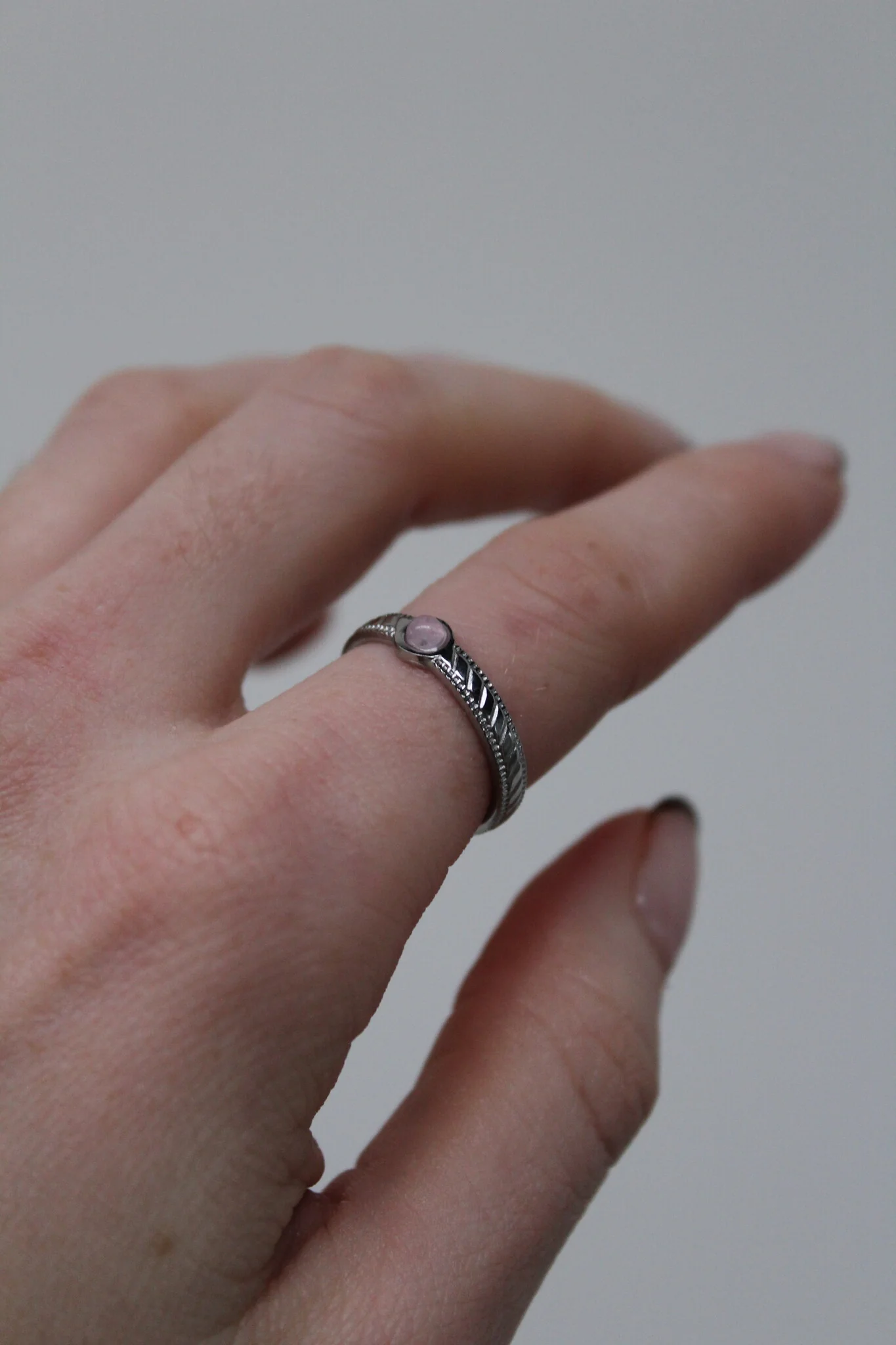 Zosia - Ring - Naturstein - Edelstahl - Verstellbar - Image 18